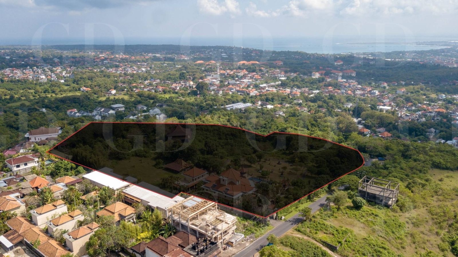 HILLSIDE PLOT WITH JIMBARAN BAY VIEW